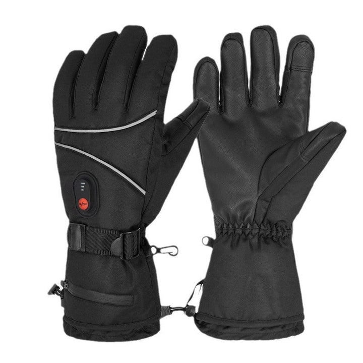 Waterdichte verwarmde handschoenen met oplaadbare accu