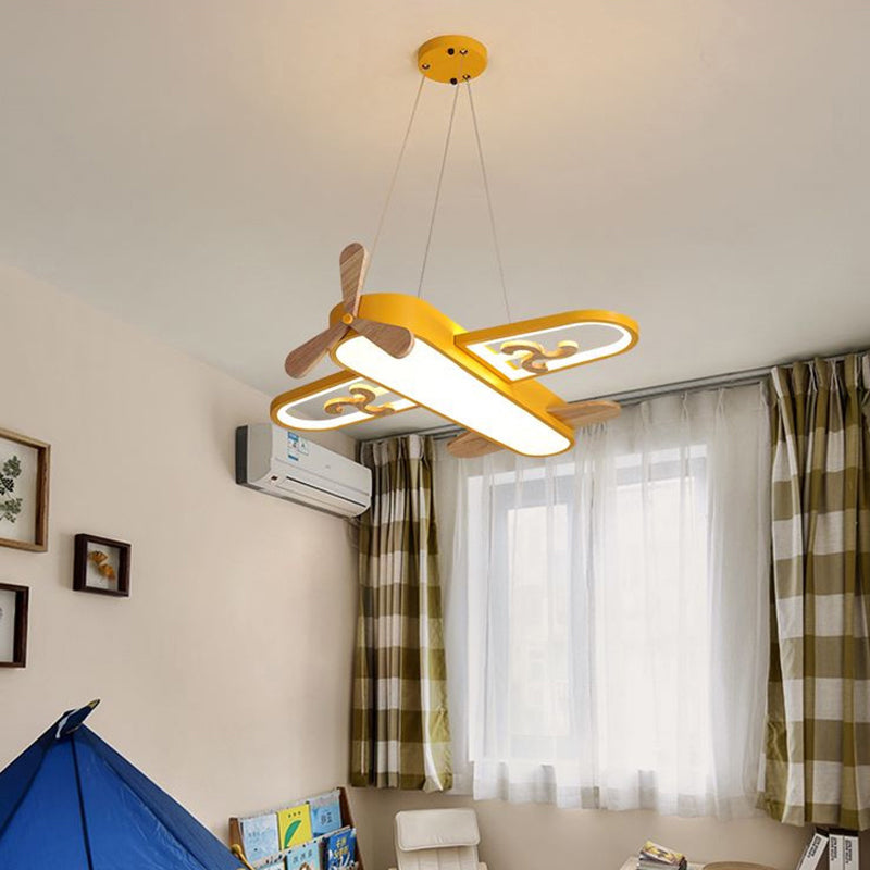LED Vliegtuig Kinderkamer Hanglamp - SkyFlyer