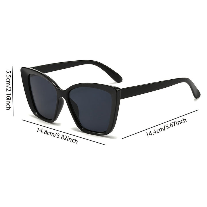 BoldShade Oversized Zonnebril – Elegant en Beschermend voor Zonnige Dagen