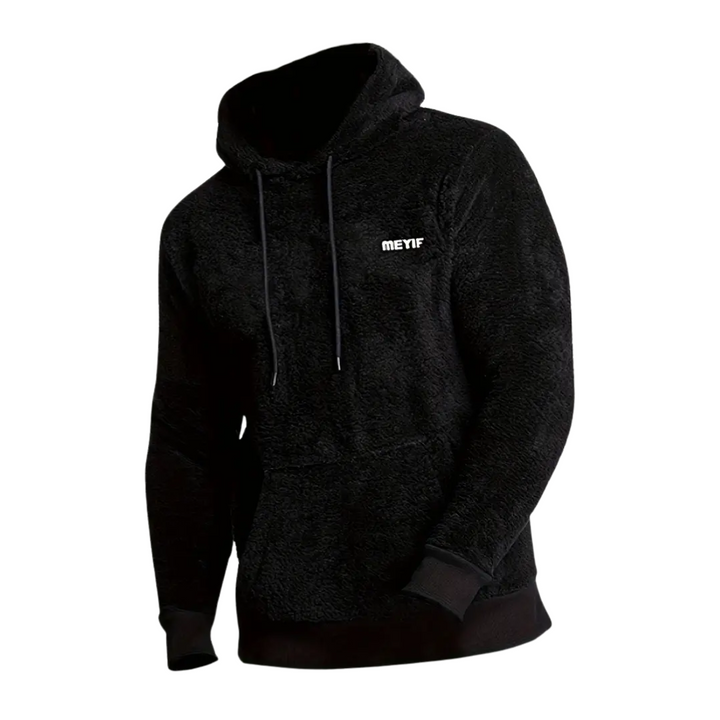 Heren Hoodie gevoerd met pluche & capuchon – Emil