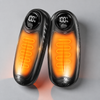 Oplaadbare handwarmers met led en vijf warmtestanden, set van 2