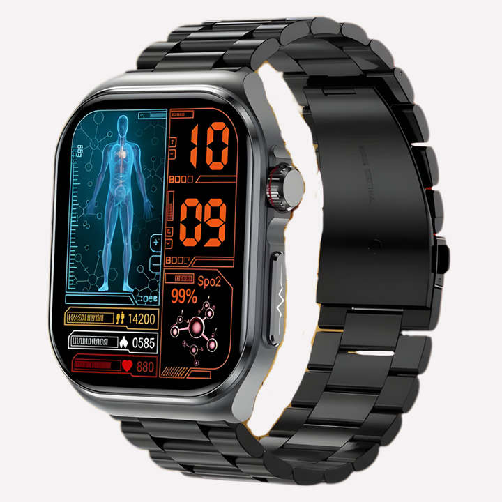 Smartwatch met Geavanceerde Kenmerken voor Actieve Levensstijlen