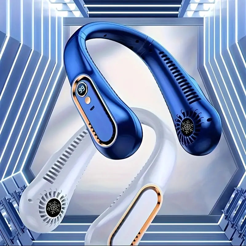 Draagbare USB Nekventilator met 360° Koeling