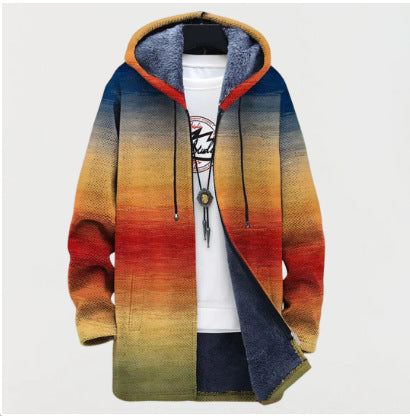 Retro colorblock-vest voor heren