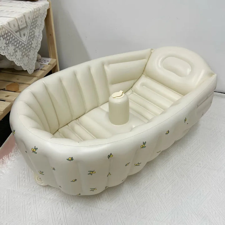 Opblaasbaar Reisbadje voor Baby's – BubbleNest