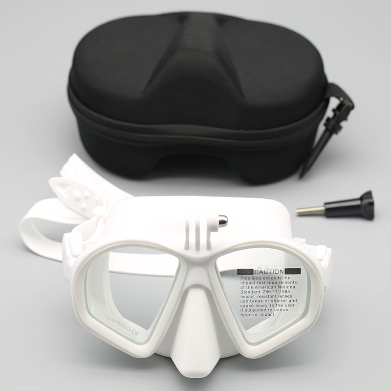 Gehard Duikmasker met Etui - Duikbril met Antifog en Camerahouder