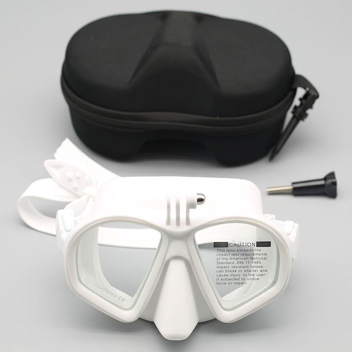 Gehard Duikmasker met Etui - Duikbril met Antifog en Camerahouder