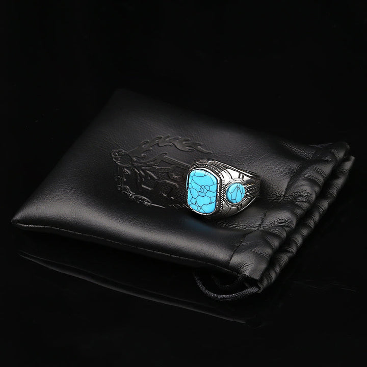 Turkoois Herenring – Thorin
