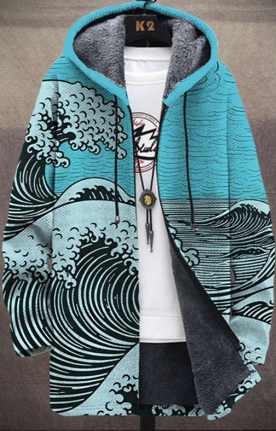 Retro colorblock-vest voor heren