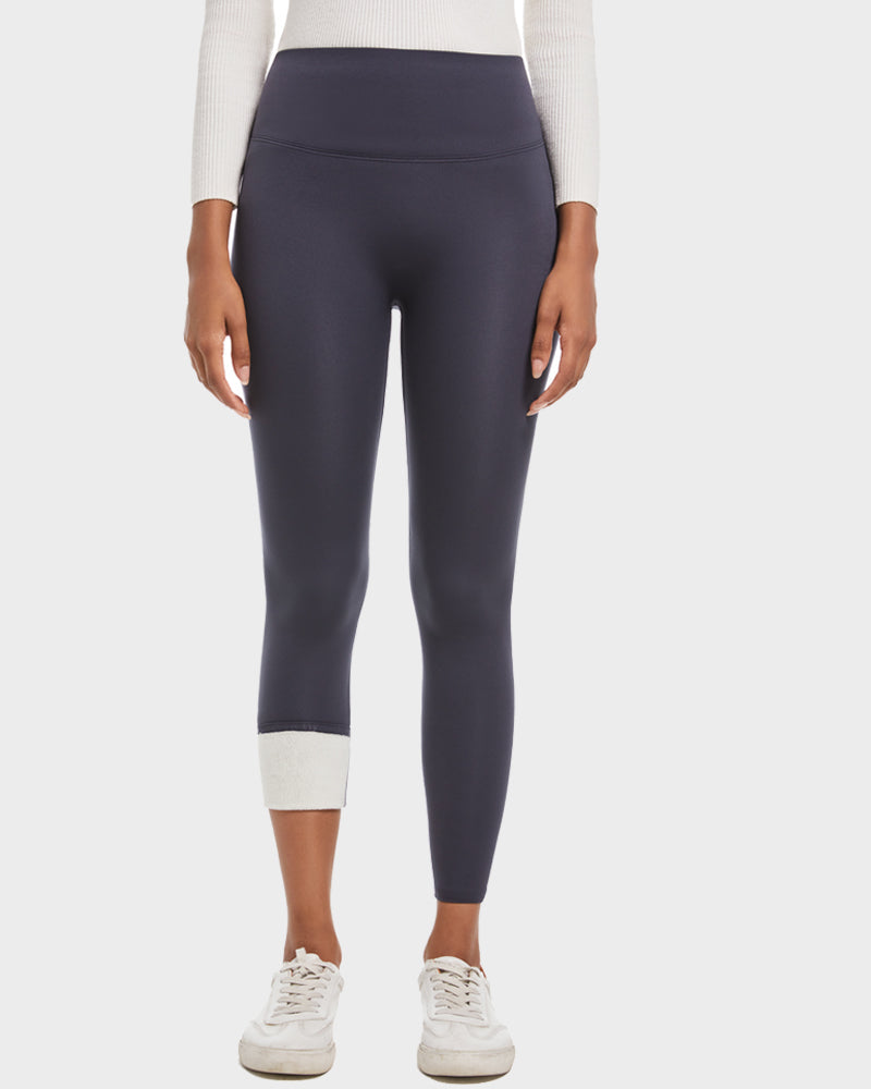 SKINZLINE - High Waist Fleece Gevoerde Legging