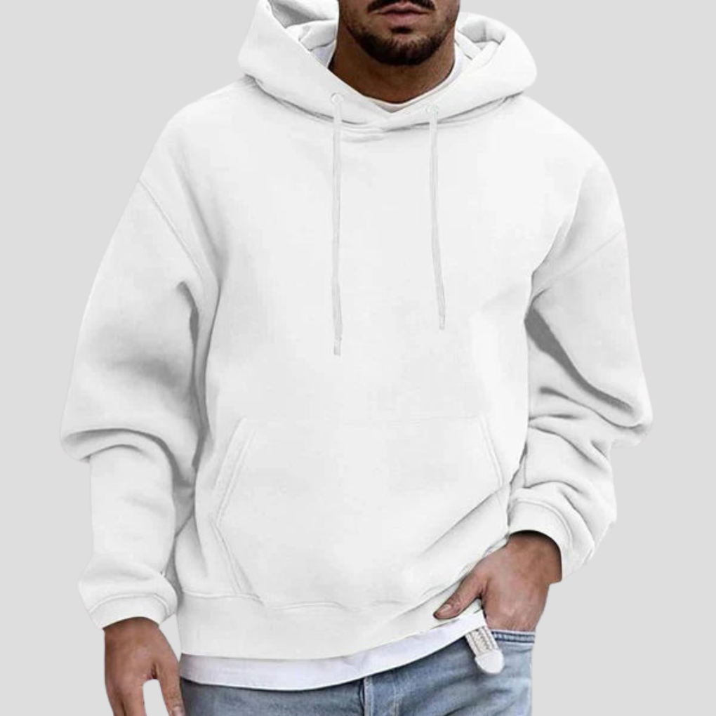 Herenhoodie met zakken