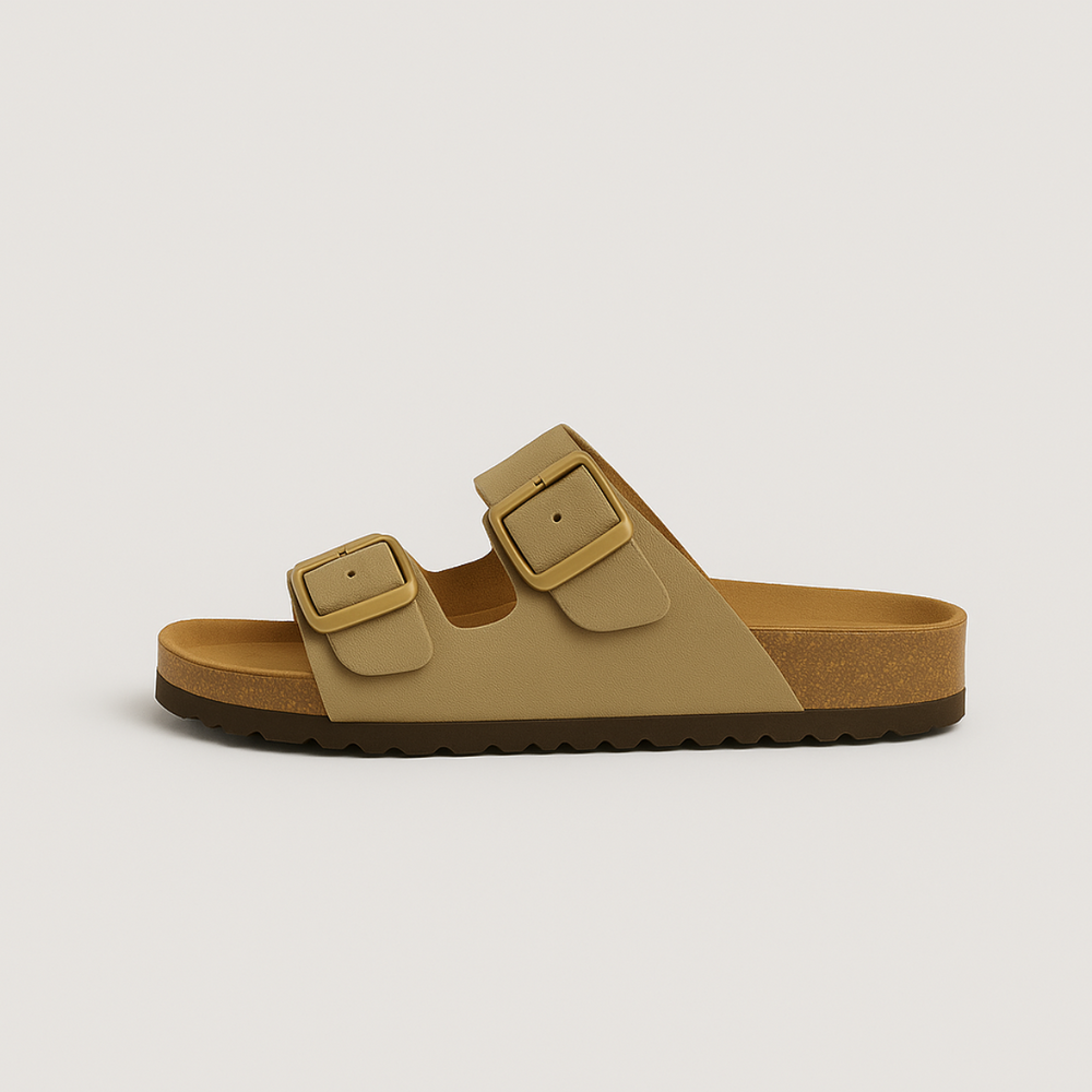 Seruno – Orthopedische Suède Sandalen met Extra Ondersteuning