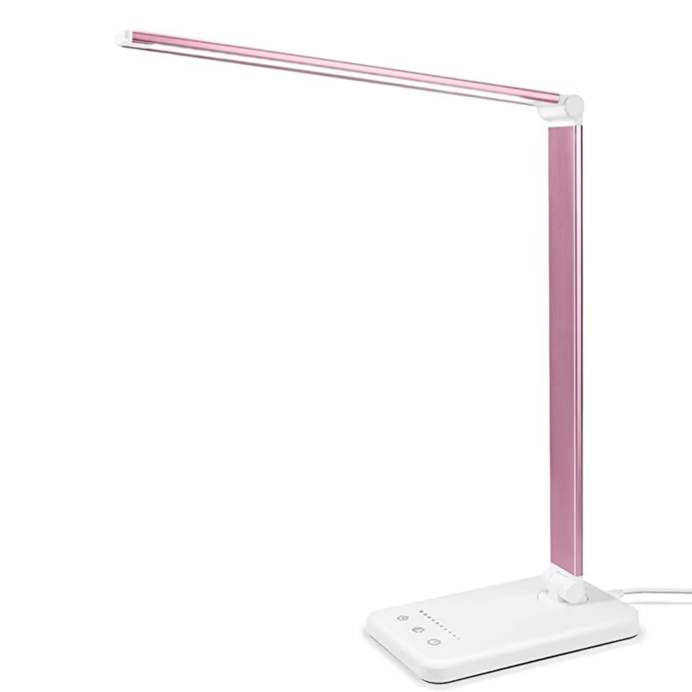 Moderne Instelbare LED Bureaulamp met USB Oplaadpoort - BrightEase