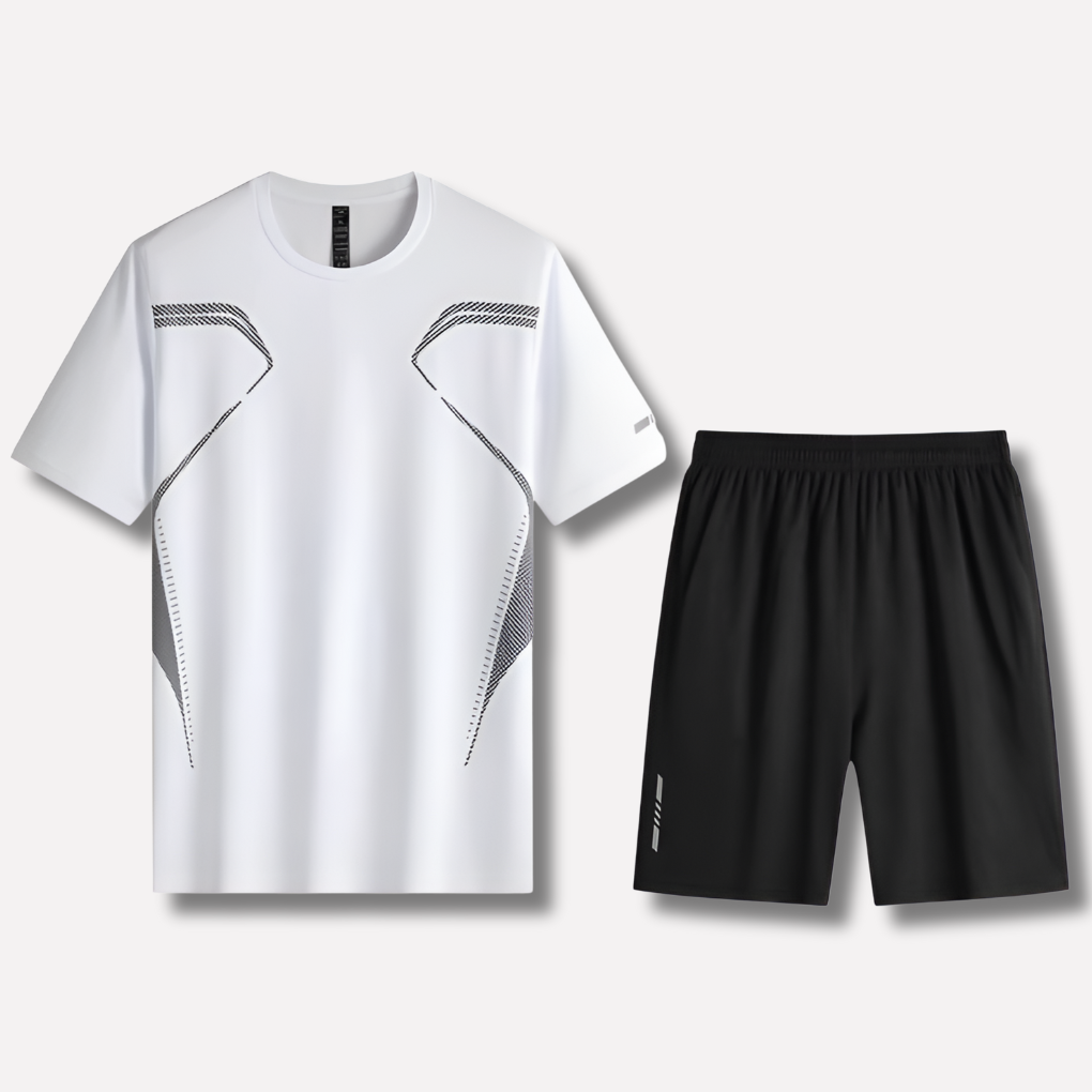 Sportkleding set voor Heren - Korte broek en shirt