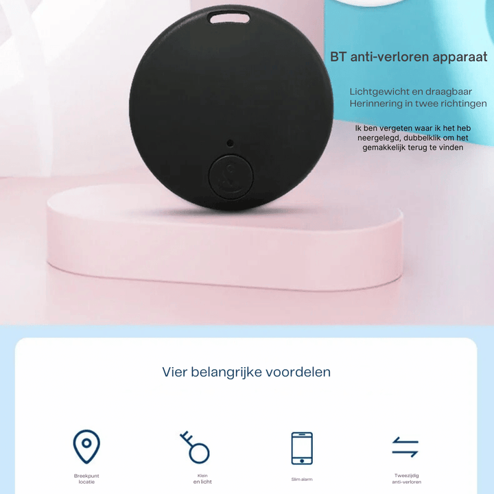 3x Mini GPS Tracker - Locator voor Auto en Sleutels