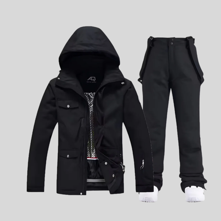 Dames ski-jas en -broekset, functionele winteroutfit