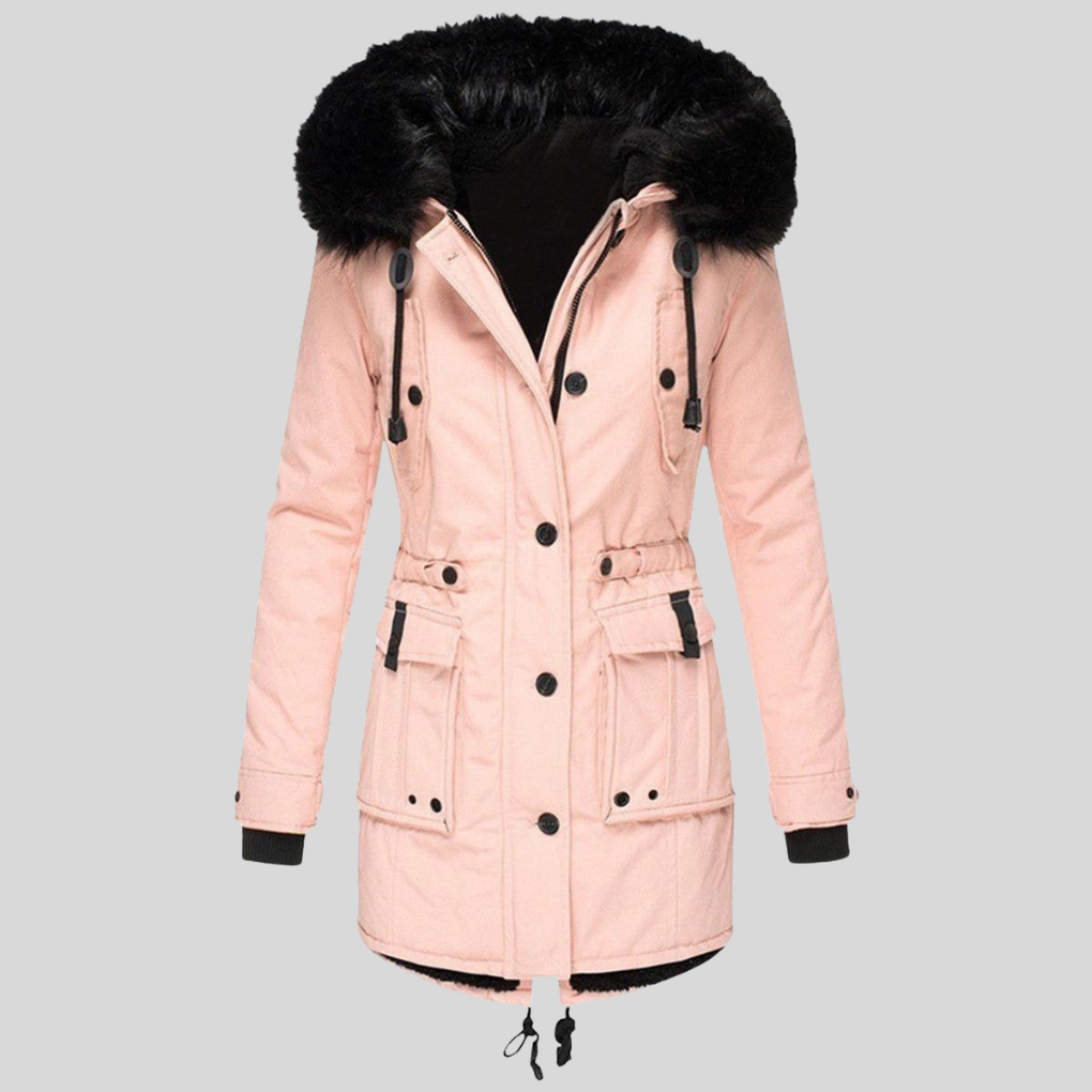 Heren Winterjas met Capuchon – Functionele Laag met Zakken