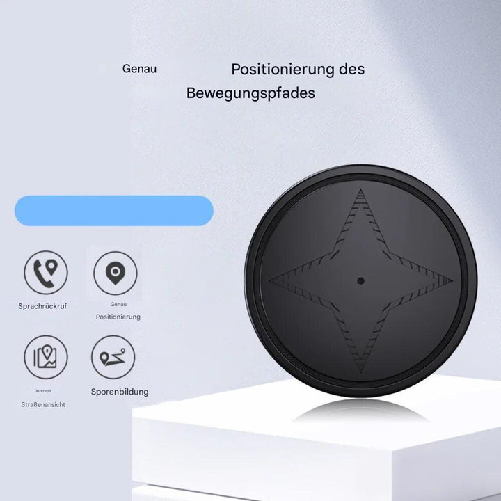 Compacte Magnetische GPS-tracker – Realtime Tracking voor Voertuigen, Huisdieren en Waardevolle Spullen – Oplaadbaar via USB