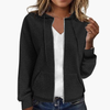 Dames Zip-Up Hoodie met Trekkoordkap