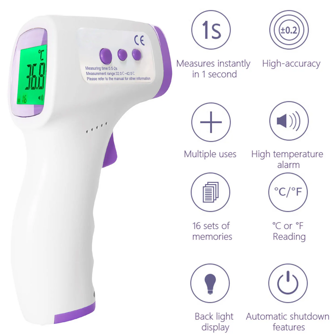 Contactloze Hondenthermometer met Meting per Klik