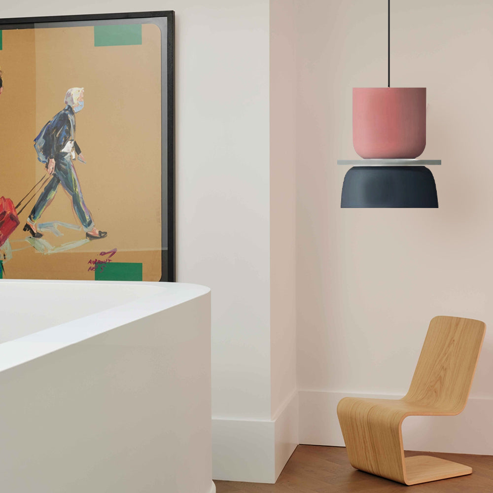 Lucie Nordic Color Block Hanglamp