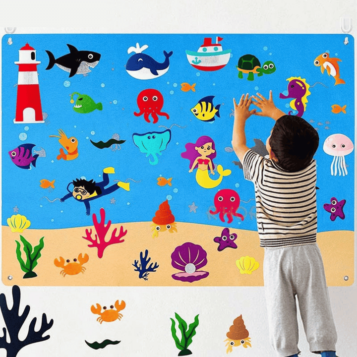VelvetiKIDS - Peuter Viltbord