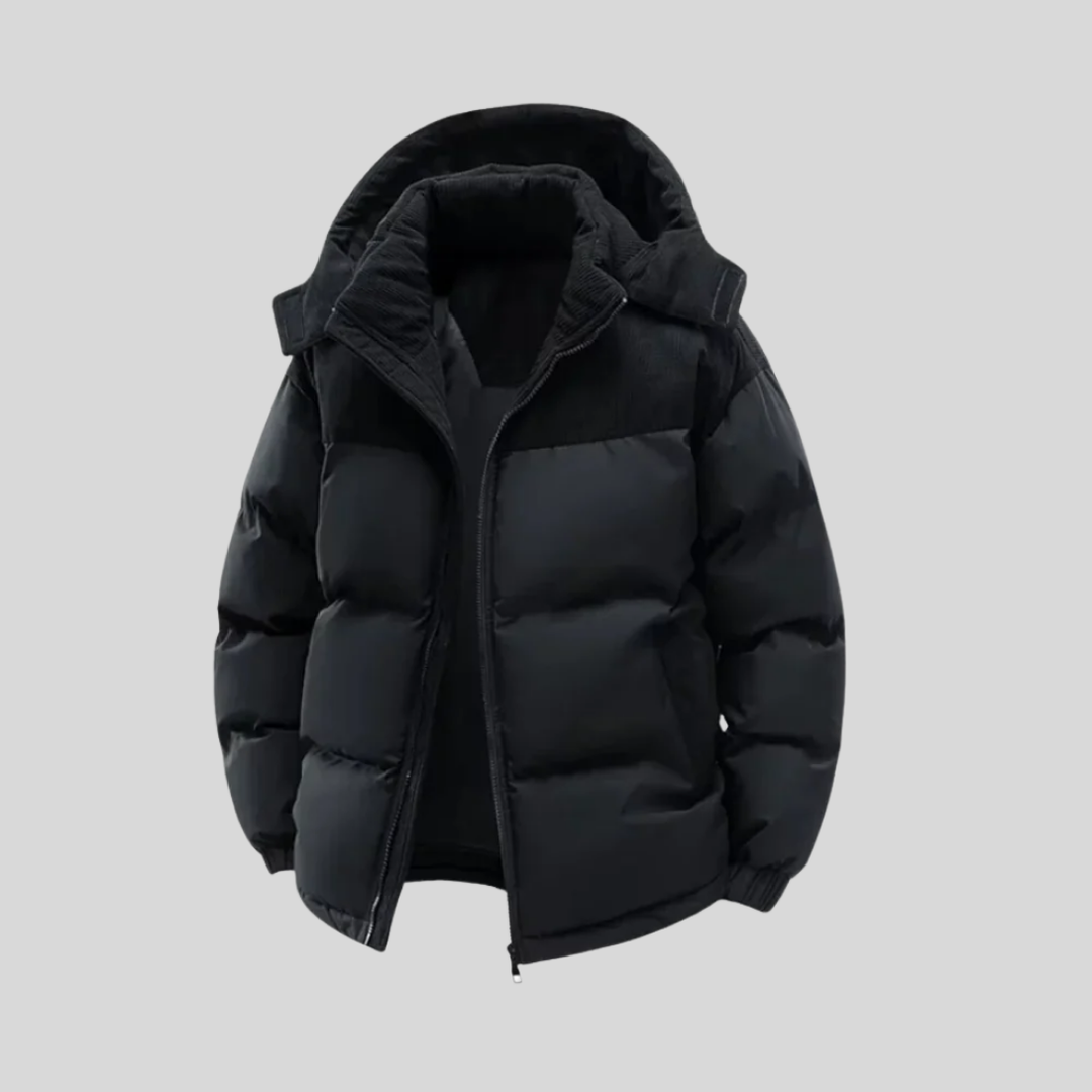 Heren Geïsoleerde Winterjas met Capuchon