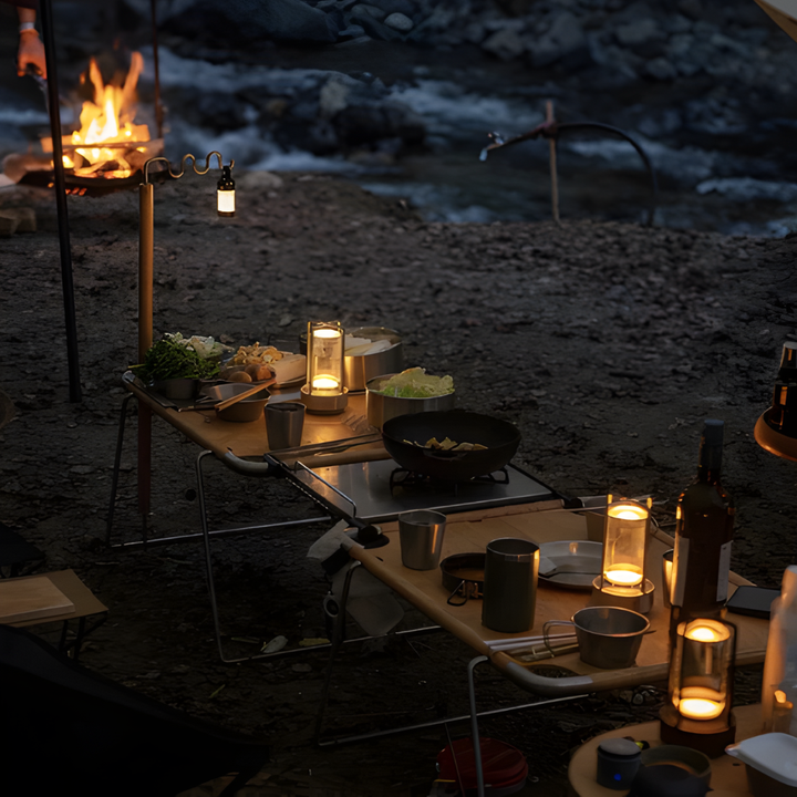 Decoratieve Noordse Kristallen Lantaarn