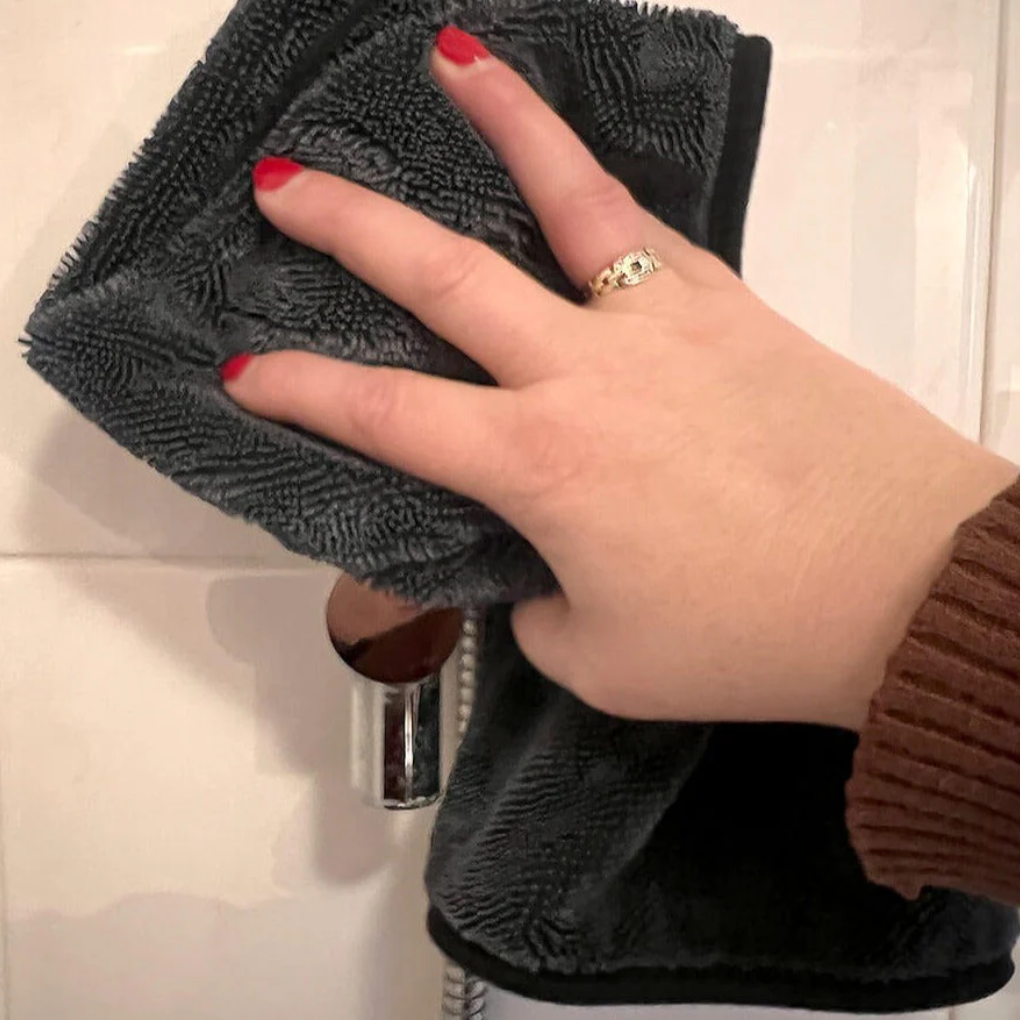 Sterk absorberende doek voor vlekkeloos drogen