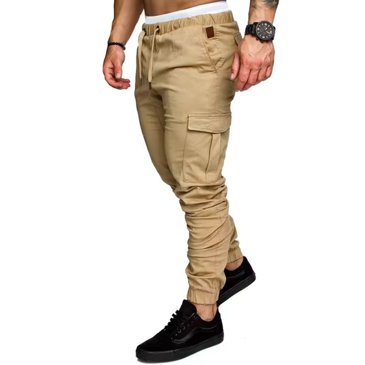 Stoere Cargo heren broek met Meerdere Zakken