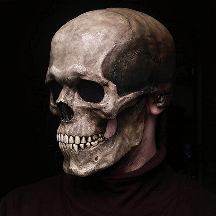 Schedelmasker — laat elke kamer huiveren met levensechte details en comfort de hele nacht