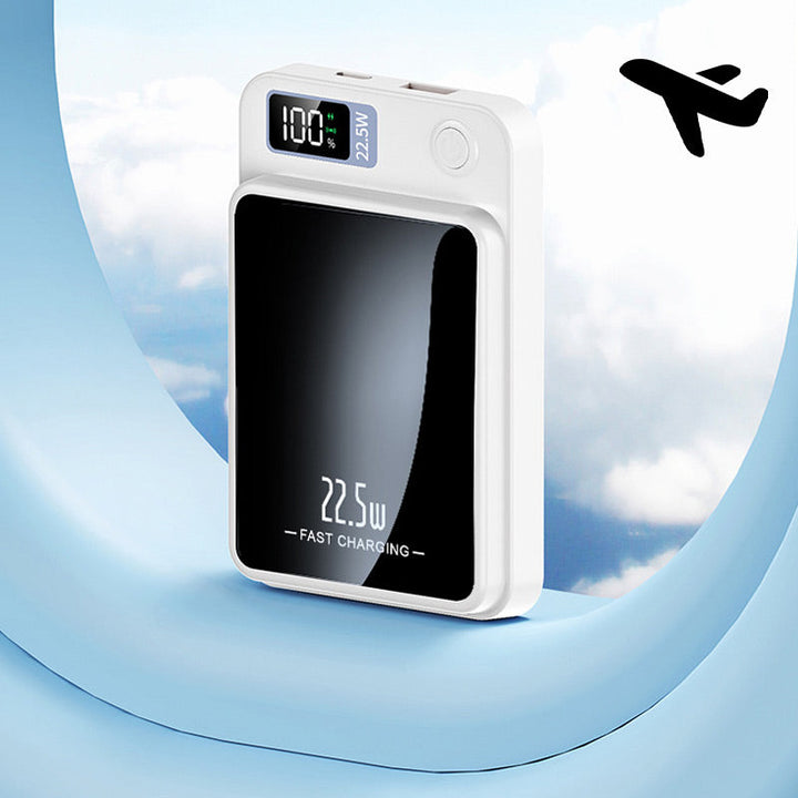 20.000 mAh draagbare oplader met 22,5W snelladen en 15W draadloos Qi-laden