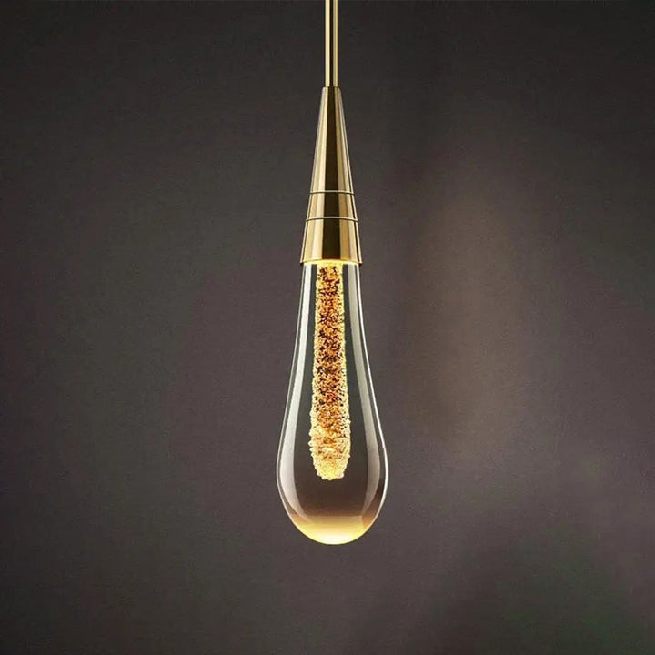 Wandlamp in Druppelvorm met Warme Gloed - Solena