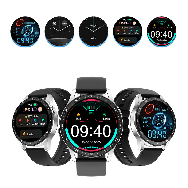 PrestigeTrack EchoWrist | Smartwatch met Bluetooth-oordopjes voor Fitness- en Gezondheidsmonitoring