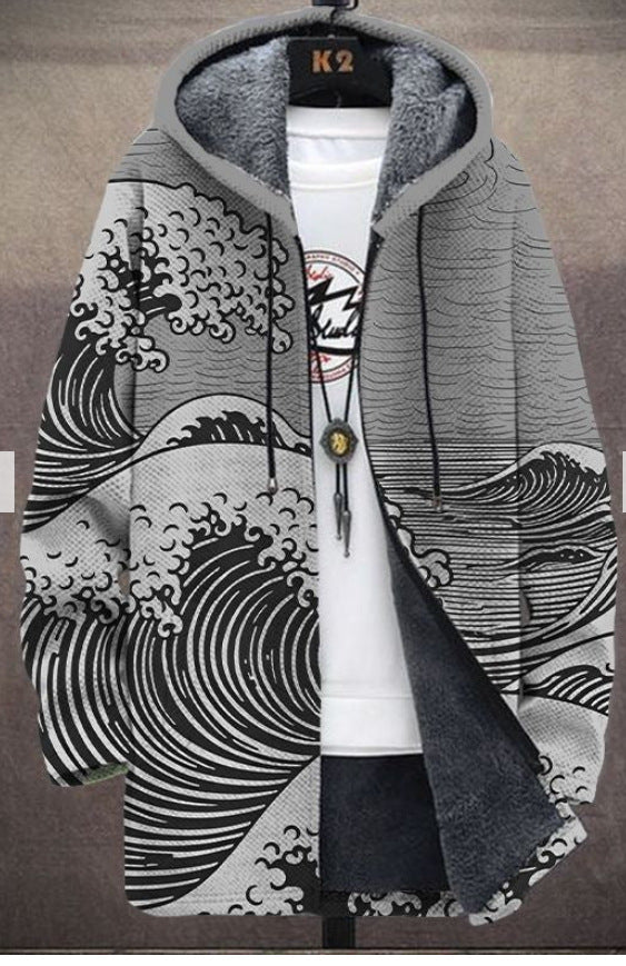 Retro colorblock-vest voor heren