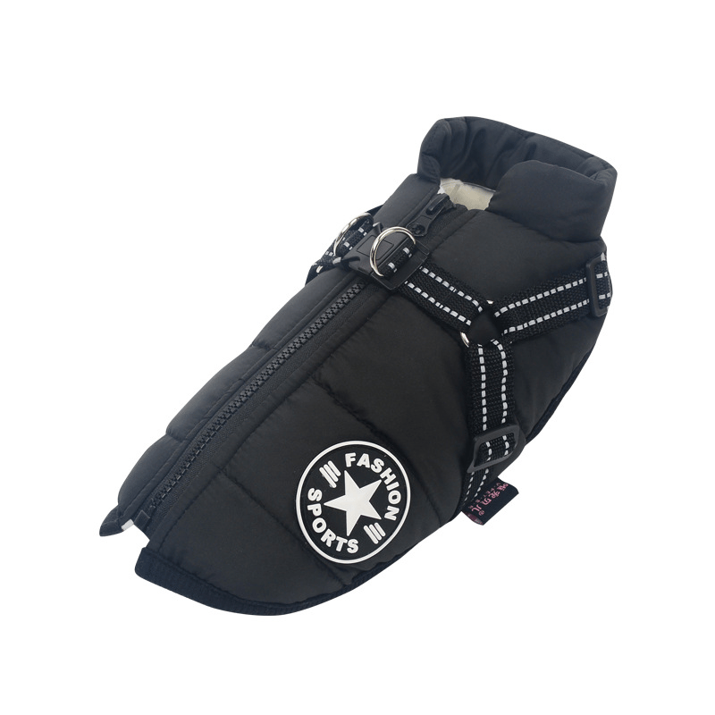 PupGuard - Winterjas voor honden met tuigje