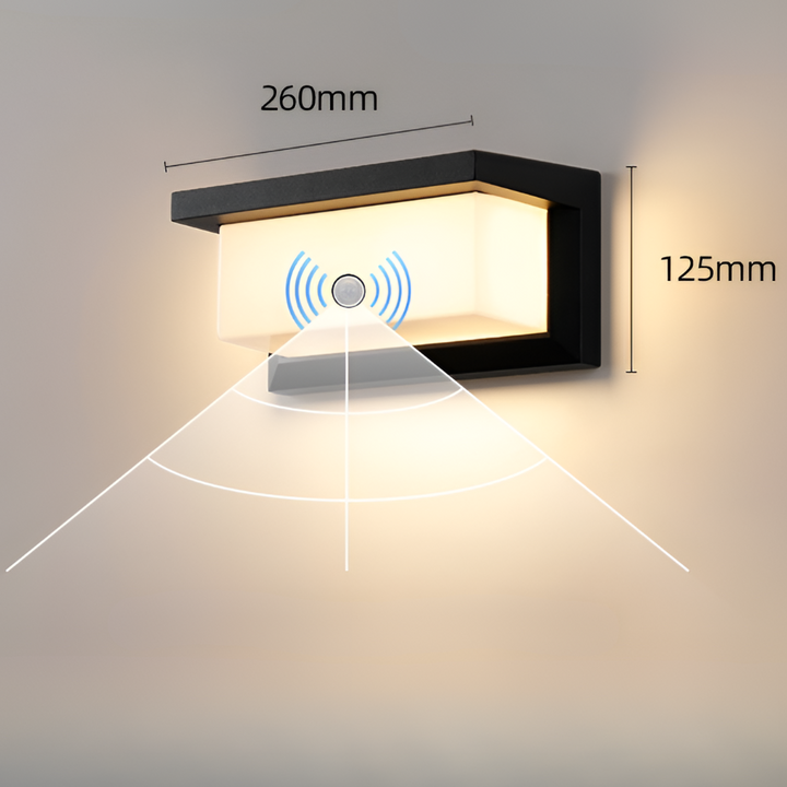 LED Buitenwandlamp met Bewegingssensor