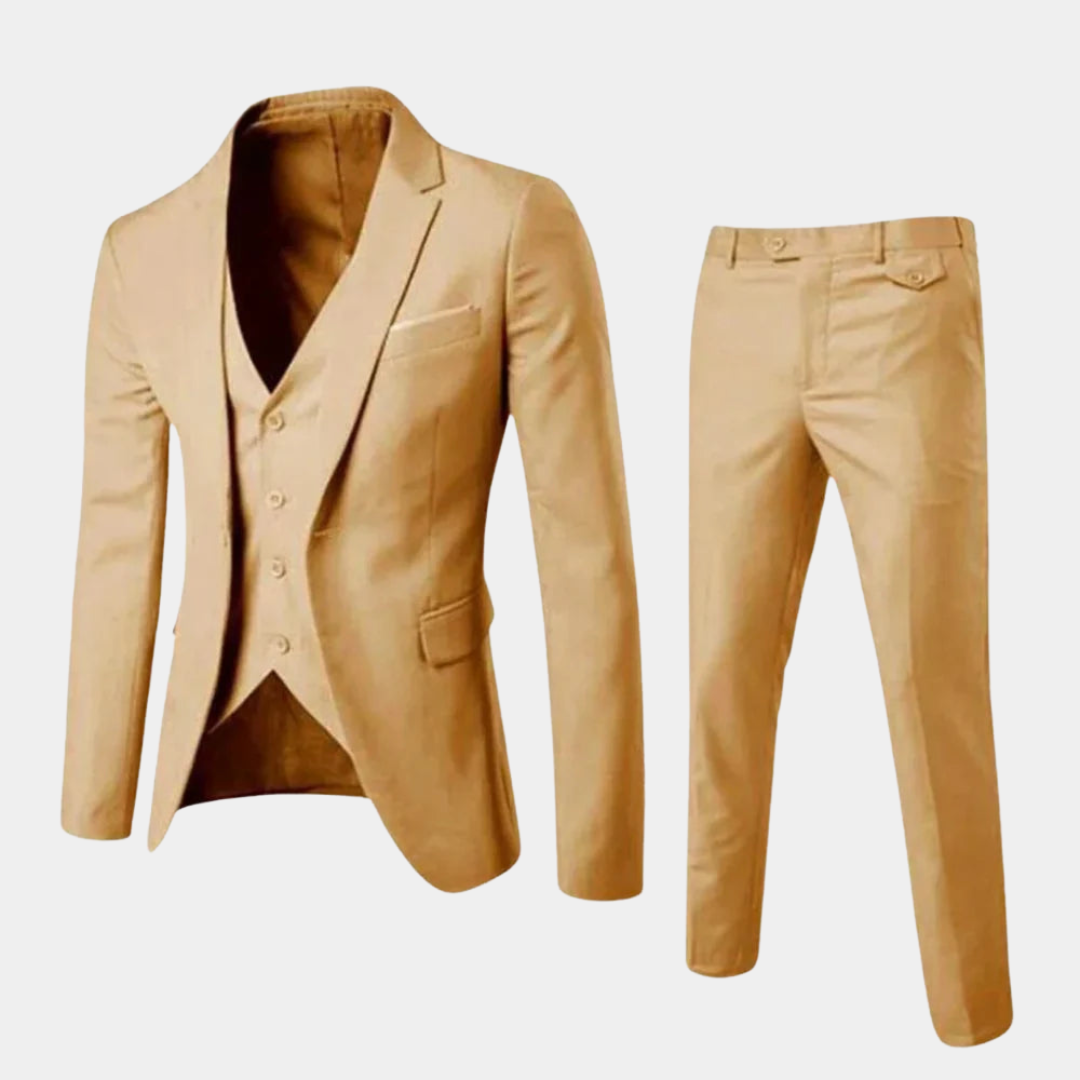 Elegant 2-delig Herenpak met Blazer en Pantalon