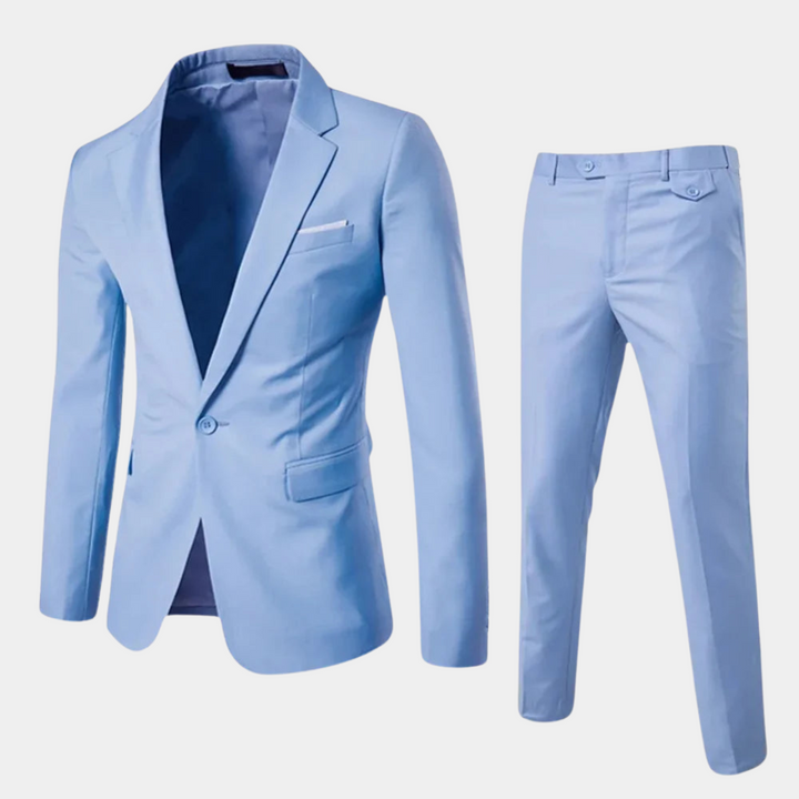 Elegant 2-delig Herenpak met Blazer en Pantalon