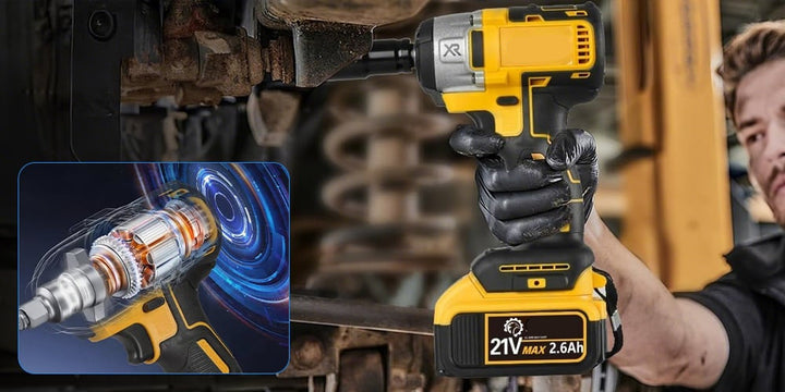 BoltForce – Draadloze Slagschroevendraaier Set