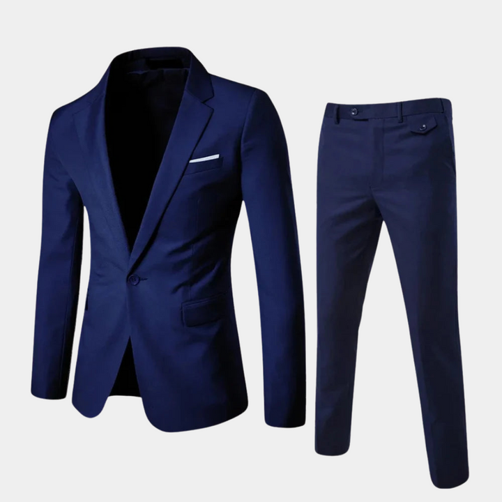 Elegant 2-delig Herenpak met Blazer en Pantalon