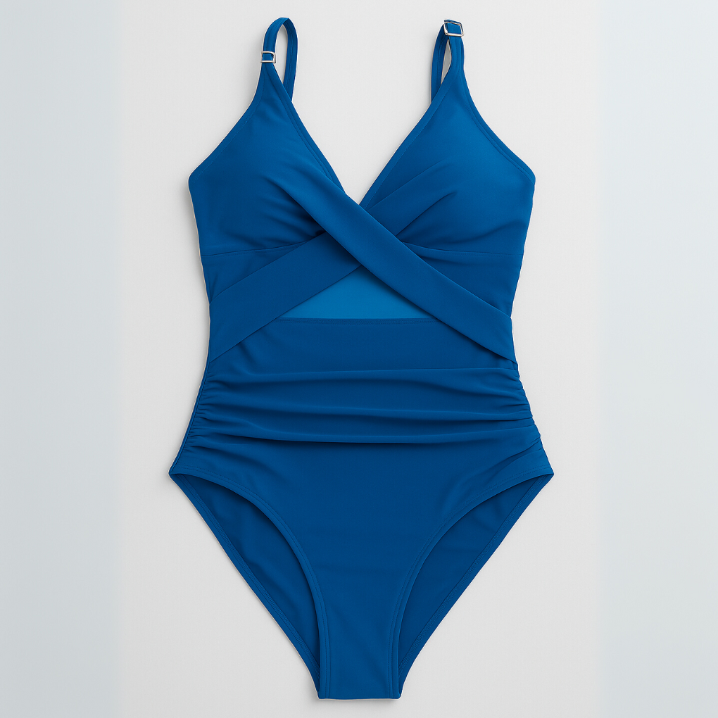 Glamoureus en Flatterend badpak met Verstelbare Bandjes