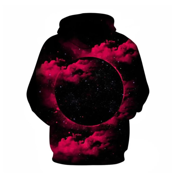 3D Digitale Print Vreemde Nacht Ster Sweatshirt