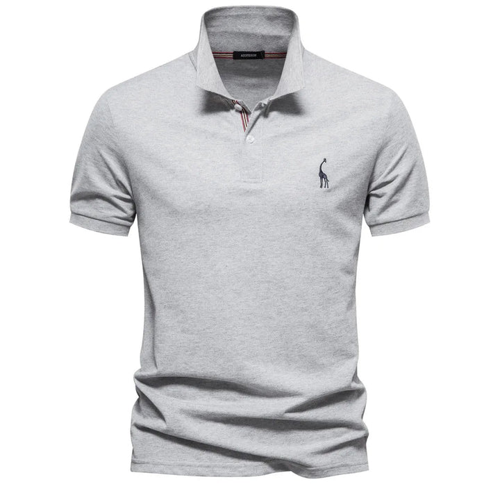 Klassiek Heren Polo met Borduurwerk
