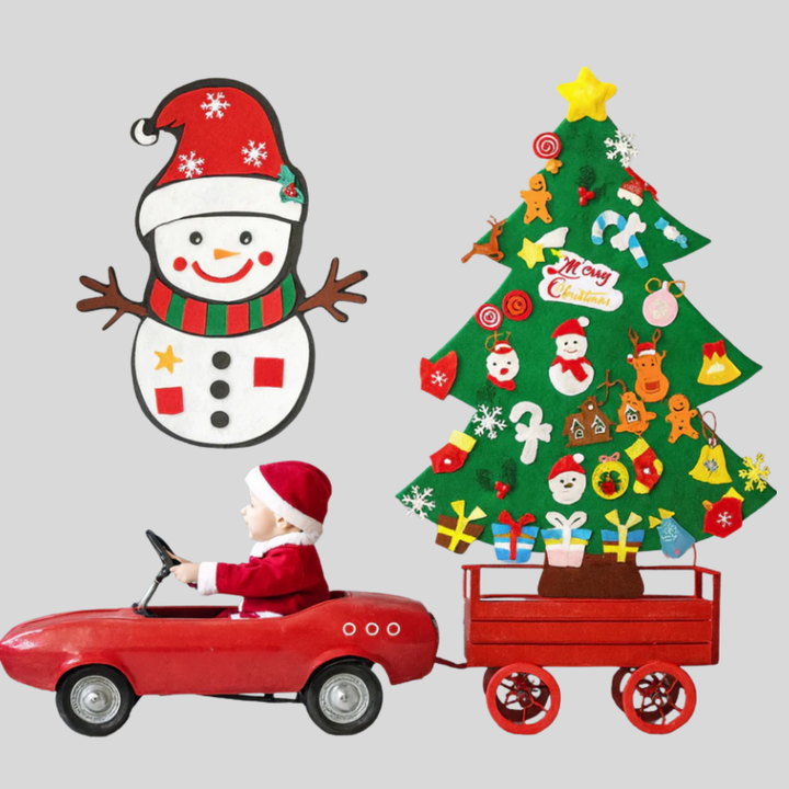 Gevoelde Montessori Kerstboom