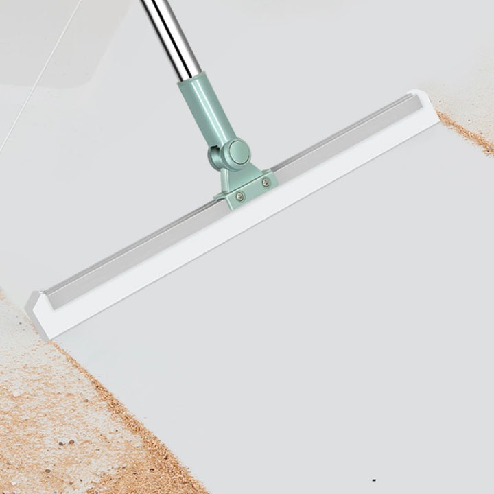 SiliconeSweep Pro Bezem | Geavanceerde ergonomische bezem met siliconen haren voor alle vloertypes