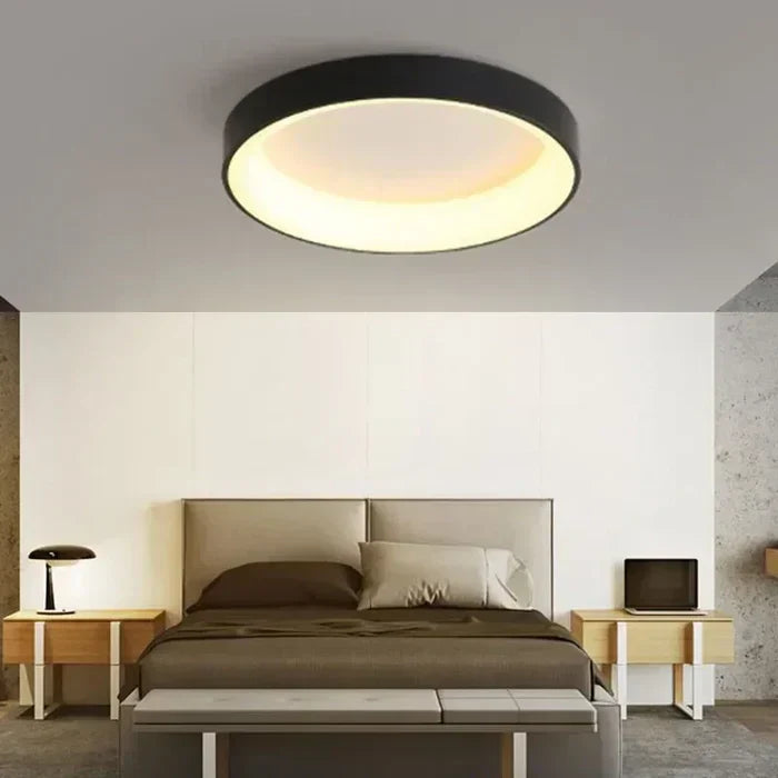 Ronde led-plafondlamp – Scandinavische stijl, duurzaam & sfeervol licht voor uw huis