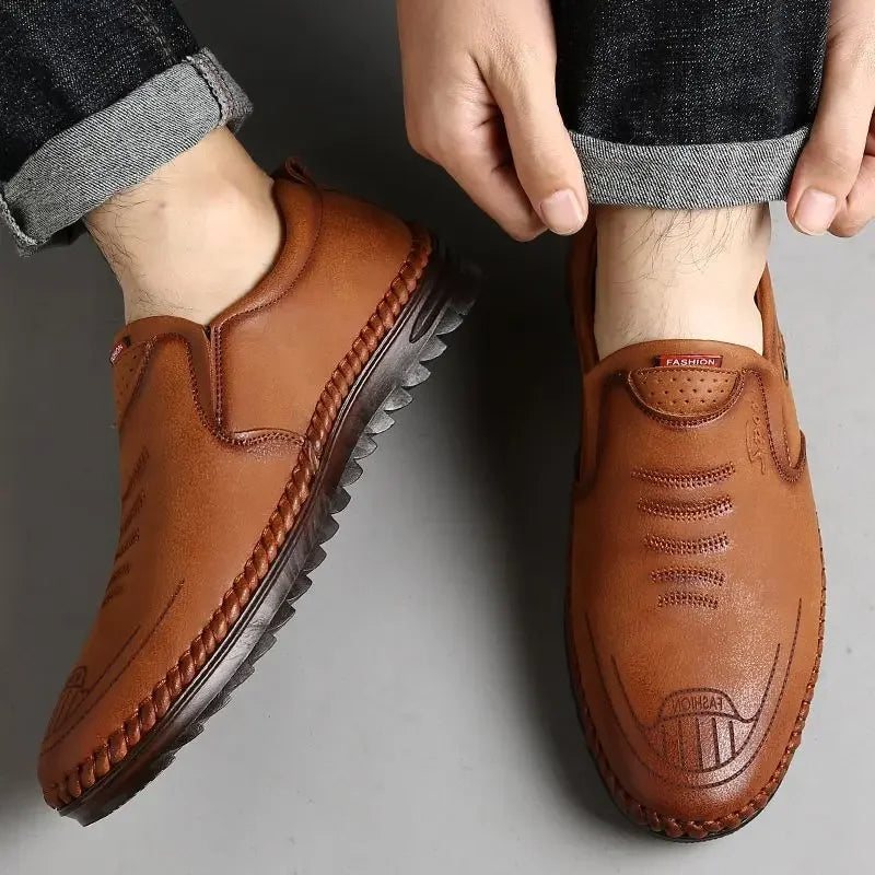 Stijlvolle Leren Loafers voor Heren