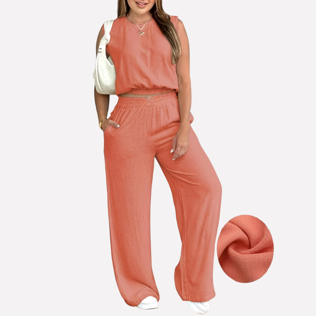 Dames tweedelige dagelijkse outfit