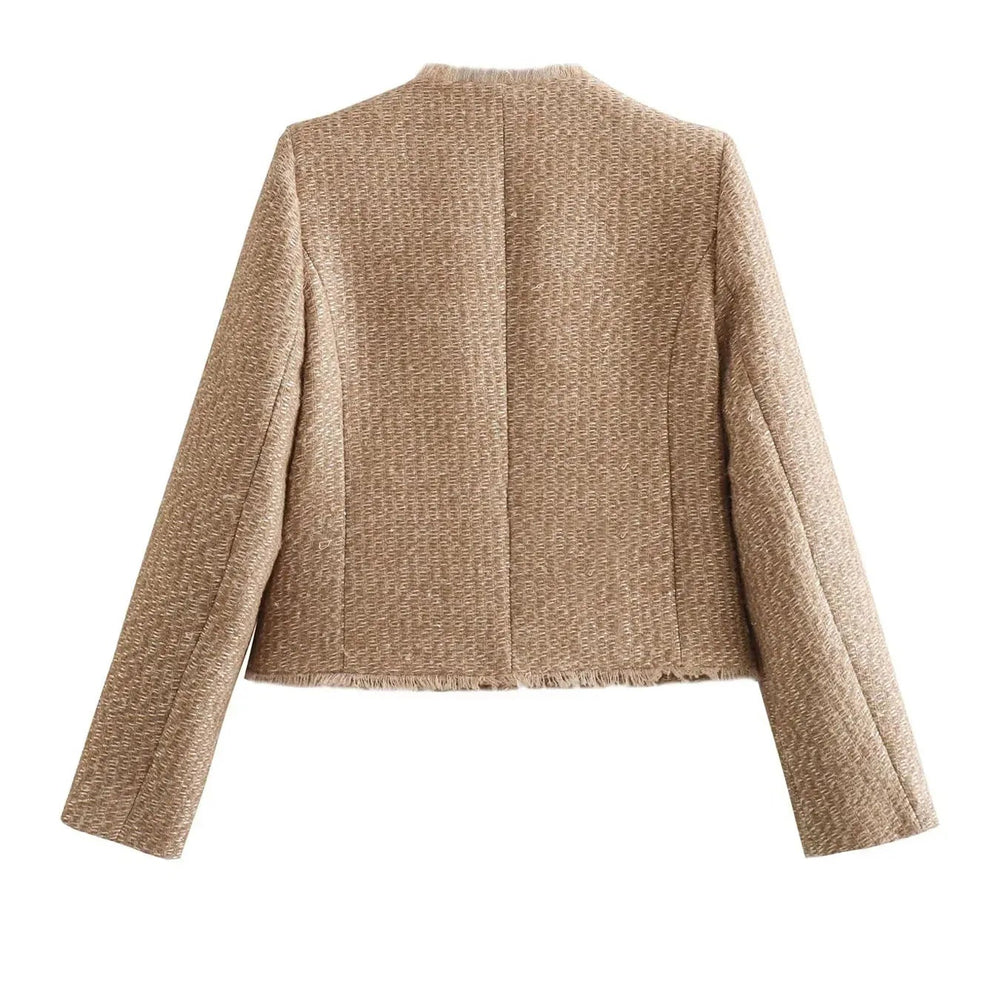 
                  
                    Sophia - Tijdloos Tweed Vest voor Dames - SkinzLine
                  
                